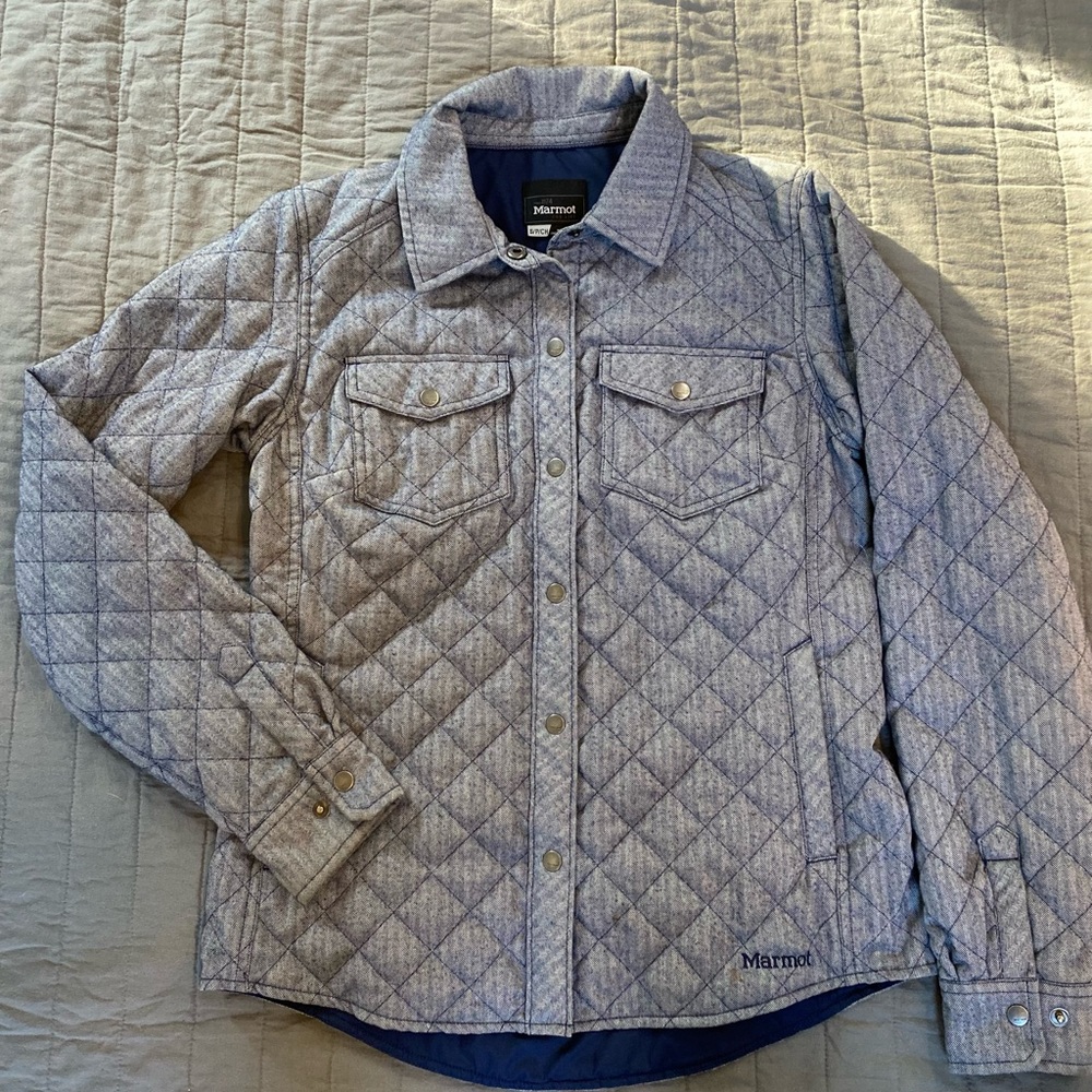 Marmot button up outer wear shirt